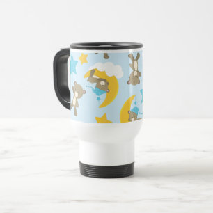 Mug De Voyage Motif D'Ours, Mignonnes Ours, Nounours, Étoiles