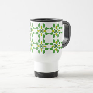 Mug De Voyage Motif Feuille, Motif De Feuilles, Feuilles Verts