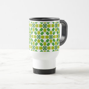 Mug De Voyage Motif Feuille, Motif De Feuilles, Feuilles Verts