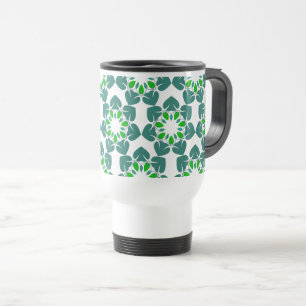 Mug De Voyage Motif Feuille, Motif De Feuilles, Feuilles Verts