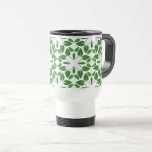 Mug De Voyage Motif Feuille, Motif De Feuilles, Feuilles Verts