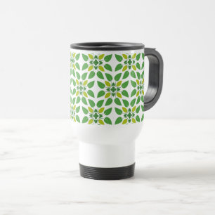 Mug De Voyage Motif Feuille, Motif De Feuilles, Feuilles Verts
