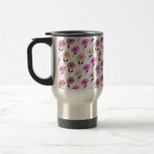Mug De Voyage Motif floral vibrant