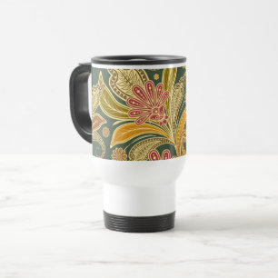 Mug De Voyage Motif Paisley, Persian Paisley, Oriental Paisley