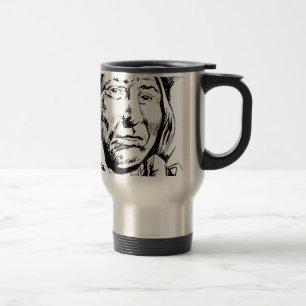 Mug De Voyage Motivation du croquis en chef indien