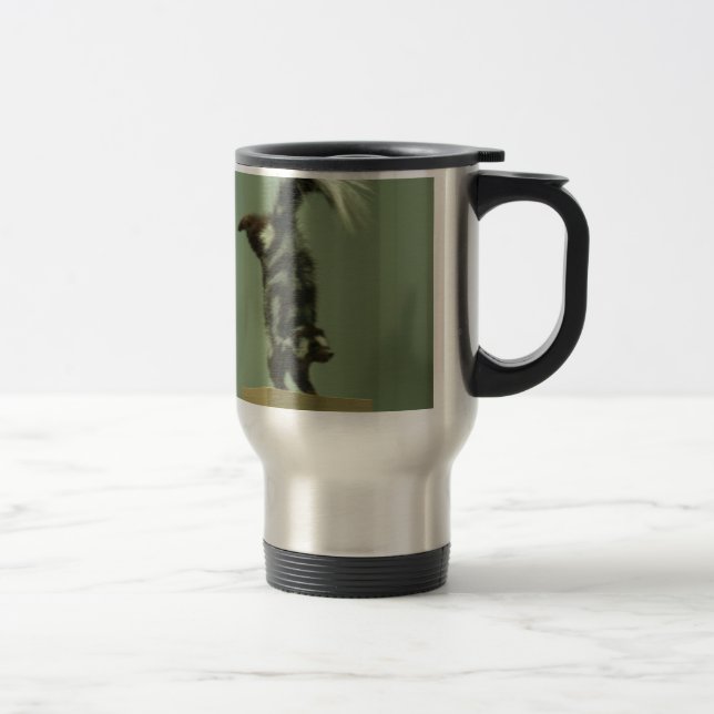 Mug De Voyage Mouffette repérée ; objet exposé de musée (Droit)