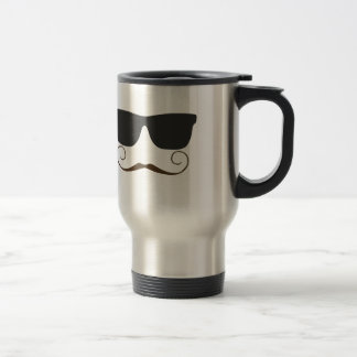 Mug De Voyage Moustache pimpante