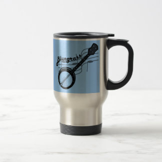 Mug De Voyage Musique Bluegrass avec banjo