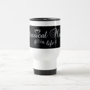 Mug De Voyage Musique classique - choisir style & couleur