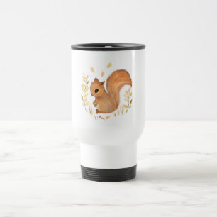 Mug De Voyage Musique de voyage d'écureuil personnalisée