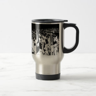Mug De Voyage Musiques de voyage de New York en noir et blanc