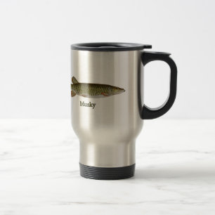 Mug De Voyage Musqué (muskellunge)