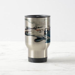 Mug De Voyage Mustang vintage de l'Armée de l'Air P-51D de la