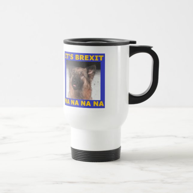 Mug De Voyage Muter Son Brexit Na Na Na Na Na (Droite)