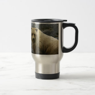 Mug De Voyage Nature de destin d'animaux de l'Alaska d'ours