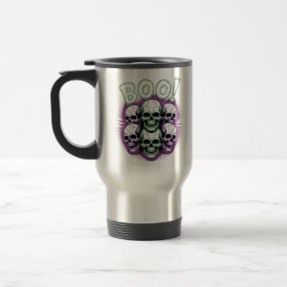 Mug De Voyage Neon Skulls BOO ! Glow Halloween Musique
