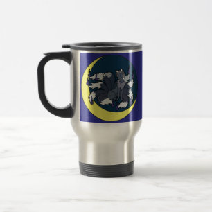 Mug De Voyage Neuf renards argentés (Kitsune)