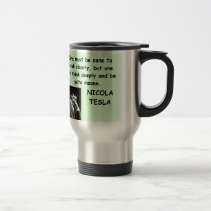 Mug De Voyage Nicola Tesla