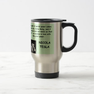 Mug De Voyage Nicola Tesla