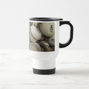 Mug De Voyage Noeuds vintages en porcelaine chaude et froide