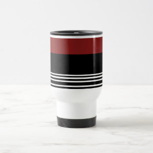 Mug De Voyage Noir Rouge Blanc>Mug de Voyage Café