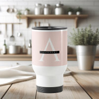 Nom personnel minimaliste Pastel Pink