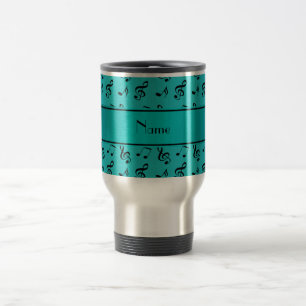 Mug De Voyage Notes nommées personnalisées de musique de