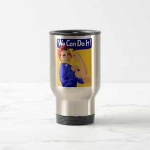 Mug De Voyage Nous pouvons le faire ! Rosie la riveuse Affiche d