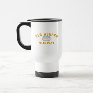 Mug De Voyage Nouvelle Asgard Norvège Souvenir graphique