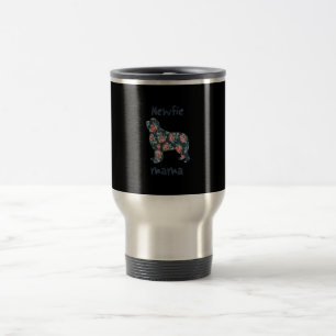 Mug De Voyage Nouvelle maman Terre-Neuve maman chien présent
