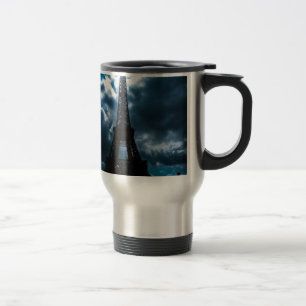 Mug De Voyage Nuit bleue Tour Eiffel