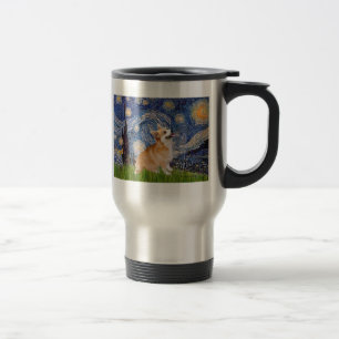 Mug De Voyage Nuit étoilée - Pembroke Welsh Corgi 7b