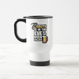 Mug De Voyage OEil de la bière - Drôle buveur de bière