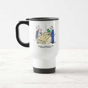 Mug De Voyage Office Worker est remarqué par une personne