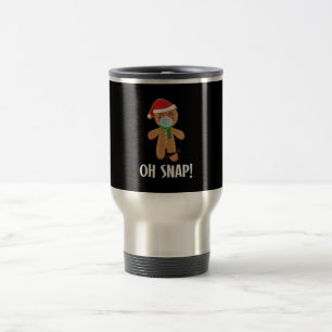 Mug De Voyage Oh ! Noël pain d'épice homme masque cadeau