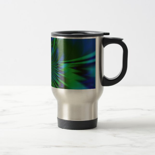 Mug De Voyage Oiseau Bleu (Droit)