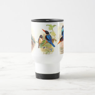 Mug De Voyage Oiseaux de martin-pêcheur de Goulds