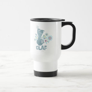Mug De Voyage Olaf Aujourd'hui sera parfait - Fleurs