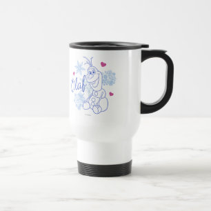Mug De Voyage Olaf Les flocons de neige