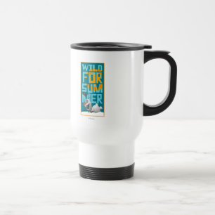 Mug De Voyage Olaf Sauvage pour l'été avec Orange Circle