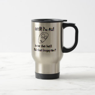 Mug De Voyage OMG ! J'ai quarante ans