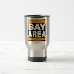 Mug De Voyage Orange de région de baie