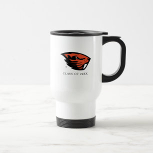 Mug De Voyage Oregon State Beavers Tête de castor
