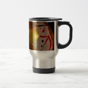 Mug De Voyage Ornement de neige givrée