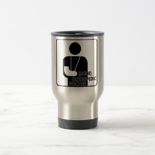 MUG DE VOYAGE (OS) DOCTEUR ORTHOPÉDIQUE LOGO