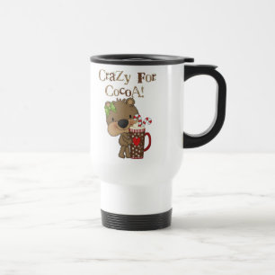 Mug De Voyage Ours de fille fou pour le cacao