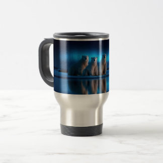 Mug De Voyage Ours polaire arctique Art de la faune Amoureux de