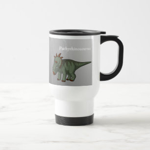 Mug De Voyage Pachyrhinosaurus dinosaure