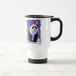 Mug De Voyage Panda Bear Noël