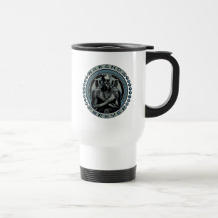 Mug De Voyage Panthère noire Badge Wakanda Forever